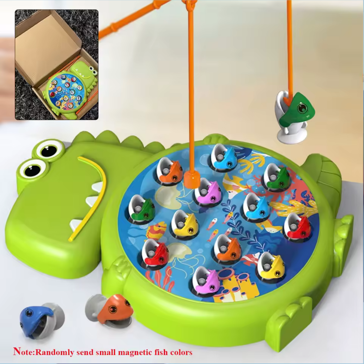 Crocodile Baby Fishing Toy