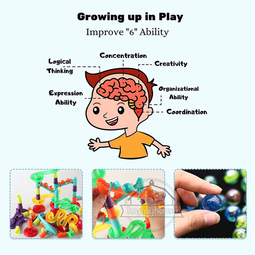 Mega Marble Track 133 PCS