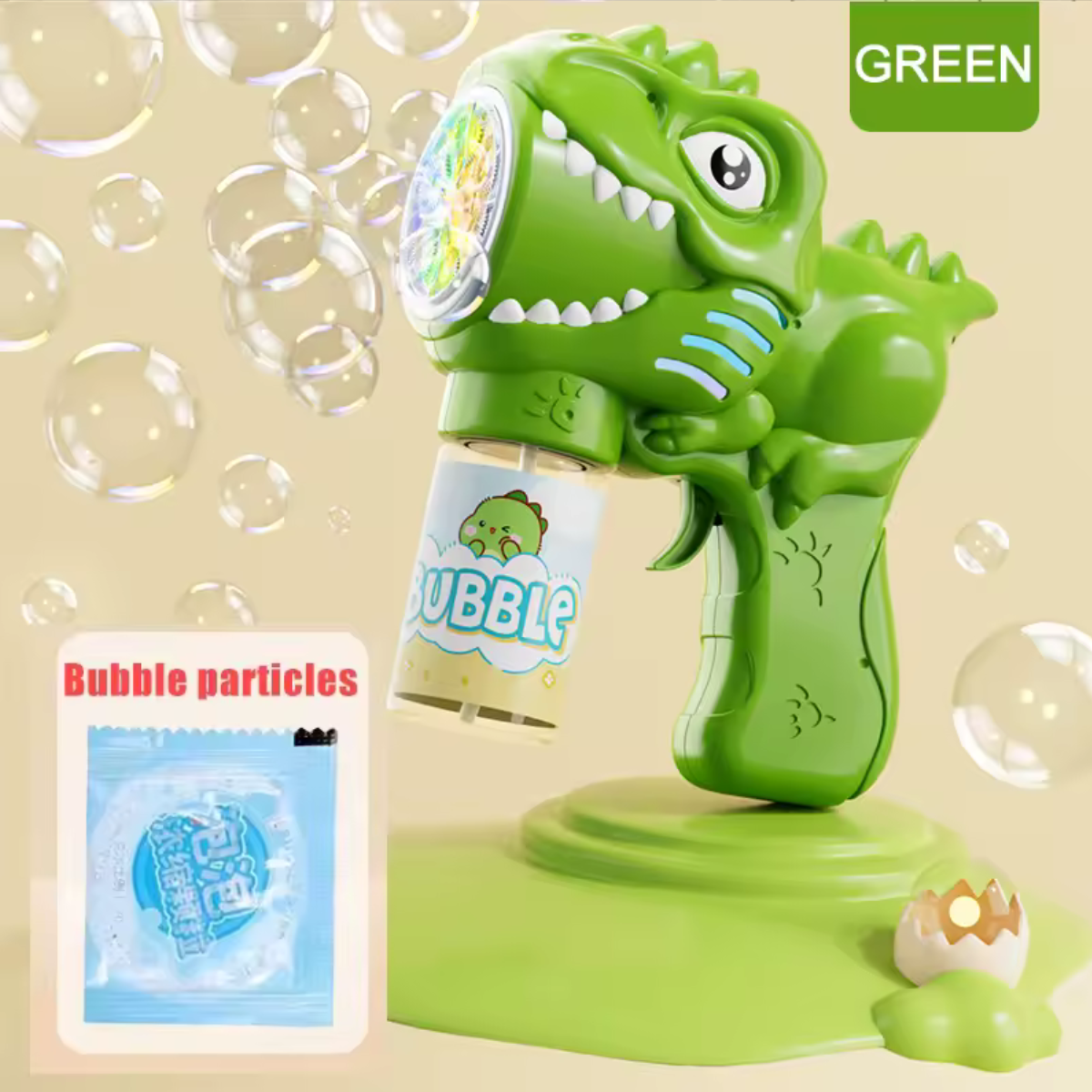 Dinosaurie Bubbelpistol
