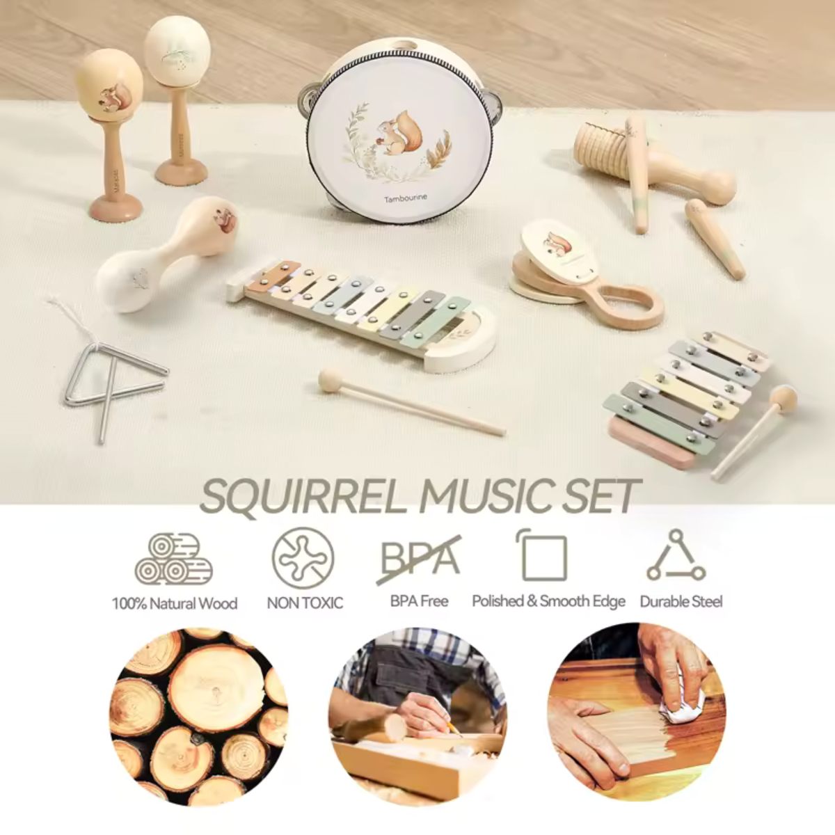 Little Squirrel Melody Set