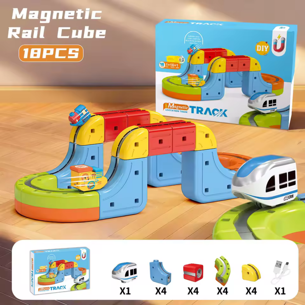 Magnetic Rail Cube