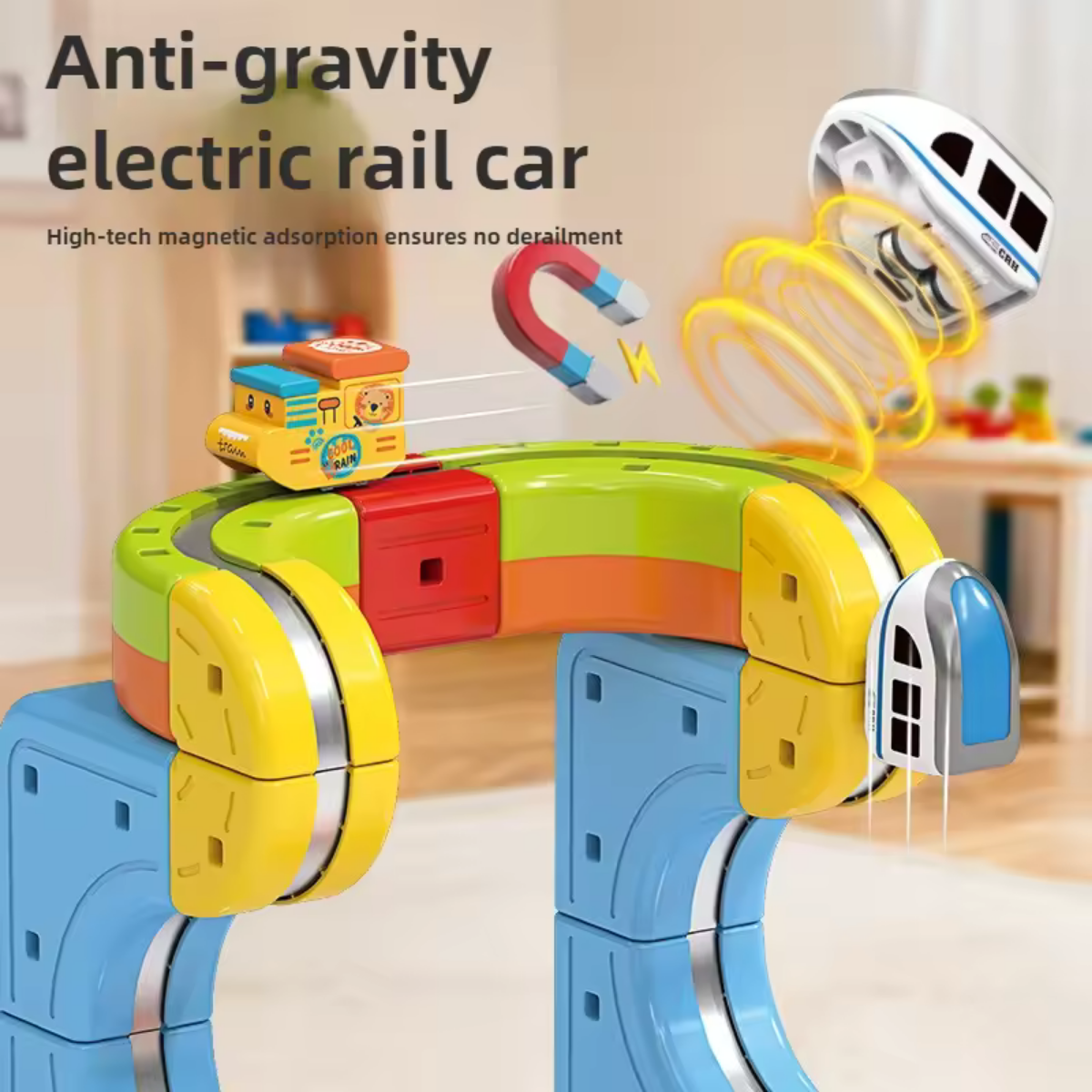 Magnetic Rail Cube