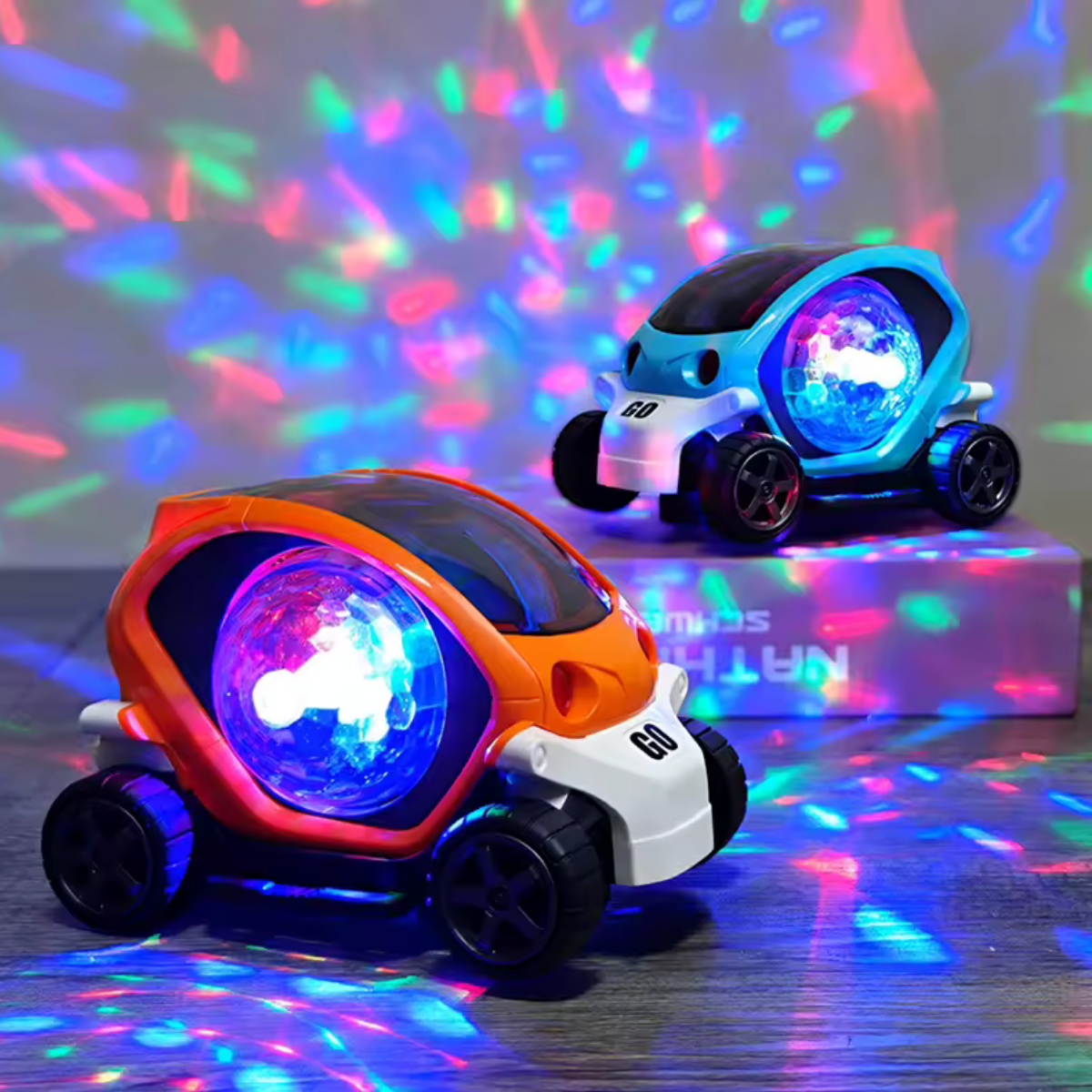 360° Spin Light Car